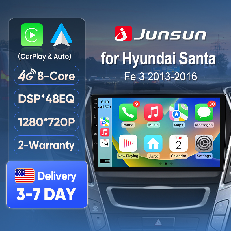 Korean Lifestyle Products - Junsun AI Voice Autoradio Radio Draadloze